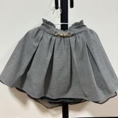Ank Rouge チェック柄フレアミニスカートのサムネイル