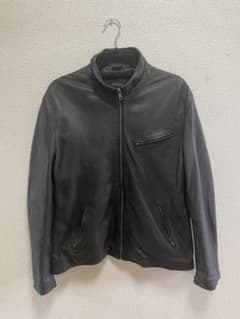 シングルライダースジャケット　PHENIUM 42サイズのサムネイル