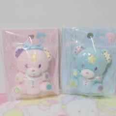 サンリオ キキララ 45周年 パフポフ ブローチ マスコット セット