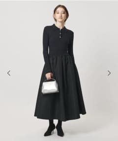 新品】UNITED ARROWS フィット ＆ フレア ポロワンピース - メルカリ