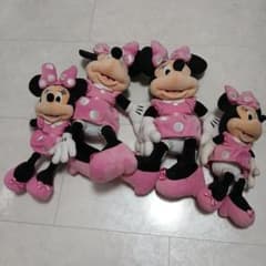 Disney ミニーマウス ぬいぐるみ 4体セットのサムネイル