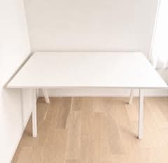 IKEA トロッテン TOROTTEN デスク ホワイト 140×80cm - メルカリ