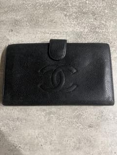 CHANEL 長財布　キャビアスキン※写真でキチンとご確認お願いしますのサムネイル