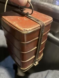 重箱 3段 弁当箱 漆塗り風のサムネイル