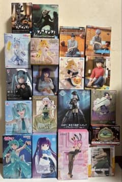 プライズフィギュア 19種セット 初音ミク 巡音ルカ 着せ恋 呪術廻戦 など