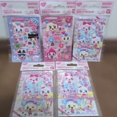 【新品・未開封】たまごっち たまもりじーるリフィル 3種　計5枚セットのサムネイル