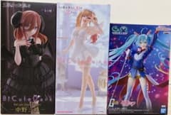 フィギュアセット 中野三玖・喜多川海夢・初音ミク - メルカリ