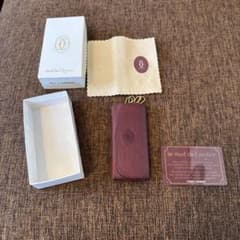 未使用品⭐️ Must de Cartier 4連 キーケース ボルドー Must de Cartier 4連キーケース ボルドー - メルカリ
