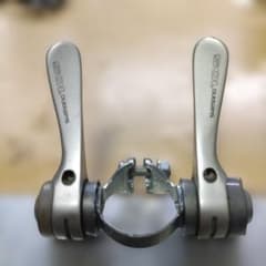 SHIMANO 105 ブラック ダブルレバー Shimano105 シフター ダブルレバー 2/3×8sフリクション切替タイプ