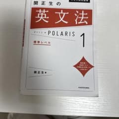 大学入試問題集 関正生の英文法ポラリス[1 標準レベル]のサムネイル