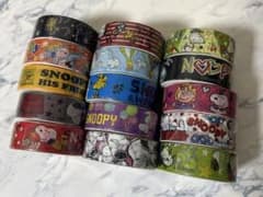 スヌーピー★マスキングテープ 15個セット ②のサムネイル