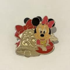 ミニーマウス ベルモチーフ ピンバッジ 東京ディズニーリゾート 非売品