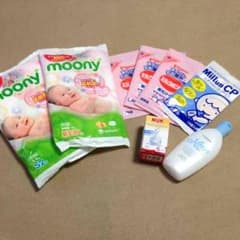出産準備♥︎オムツサンプル♥︎ローションのサムネイル
