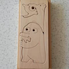 でこぼこ工房おはなし組み木「さんびきのやぎのがらがらどん」 - メルカリ