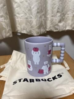 STARBUCKS ホワイトベア マグカップ　ポーラーベア　スタバのサムネイル