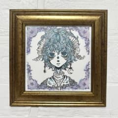 奇妙な森シリーズ　奇妙な森の住人　原画　イラスト　No.１のサムネイル