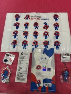 ミャクミャクラブブMYAKU-MYAKU 本物2体セット 本物です❣️ ミャクミャクラブブ、大阪万博、らぶぶ、LABUBU MYAKU-MYAKU