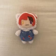 すとぷり×サンリオキャラクターズ ぬいぐるみキーホルダー 莉犬×ハローキティのサムネイル