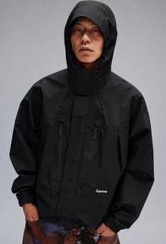 Supreme GORE-TEX ナイロンジャケット FW24 ブラック - メルカリ