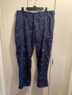 MARK & LONA ネイビー迷彩パンツ L