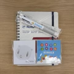 Rollbahn ノート nimoca ボールペン 付箋 セットのサムネイル