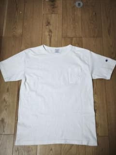 Champion T1011 ポケットTシャツ ホワイト Mのサムネイル