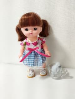 メル、ソランちゃンアウトフィット いちご柄ワンピース＆ヘッドバンドのサムネイル
