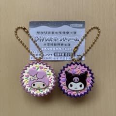 サンリオキャラクターズ 手作りおやつチャーム 平成女児チョコ マイメロ クロミのサムネイル