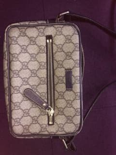 【中古】GUCCI ショルダーバッグ GGプラス ブラウン系のサムネイル