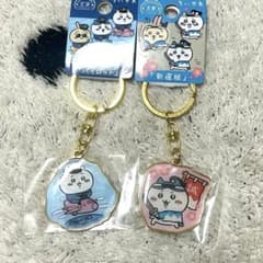 ちいかわ｜ハチワレ｜ご当地キーホルダー｜パイロット｜京都 新選組