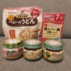 和光堂　キューピー　7か月ベビーフードセットのサムネイル
