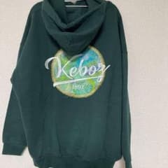 ケボズ　KEBOZ×SUPER TRAMP×nui パーカー フォレストグリーンのサムネイル