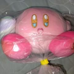 星のカービィ　ましゅまるむツイストマシュマロぬいぐるみ　カービィ（すわり）