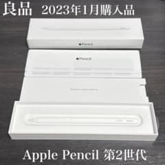 極美品　動作良好　2023年10月購入品　Apple Pencil 第2世代 良品 2023年1月購入 Apple Pencil 第2世代 MU8F2J/A - メルカリ