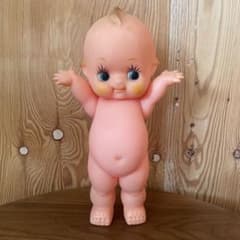 Large Kewpie piggy bank, antique style, approximately 36cm