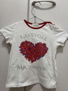 GUCCI キッズ Tシャツ ハートプリント 36mのサムネイル