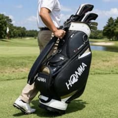【むむむ】ホンマ キャディバッグ T//WORLD 高級モデル ブラック m59602684474_1.jpg?1774264864