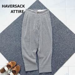HAVERSACK ATTIRE/シアサッカー/ストライプワイドパンツ - メルカリ