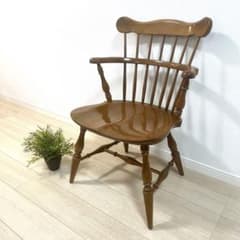 ね28【美品】柏木工 KASHIWA ウィンザーチェア コムバックチェア