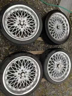 KYOWARACING 18インチ8J PCD100BBSSSRメッシュ - メルカリ