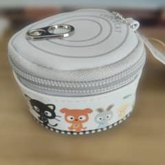 サンリオ　チョコキャット　ねこ缶風ポーチ　ミニポーチ　ボールチェーン付