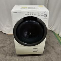 R89773 設置無料 ドラム式洗濯機 SHARP 7キロ 一人暮らし 乾燥付き