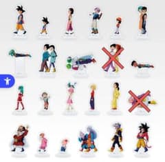 一番くじ ドラゴンボールGT G賞 アクリルスタンド 21種セットのサムネイル
