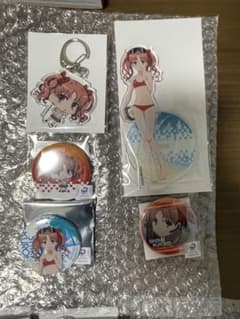 白井黒子 セット 缶バッジ アクリルキーホルダー 特典ver.のサムネイル