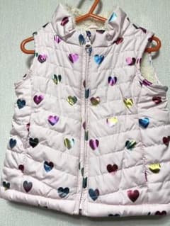 【専用】美品‼︎baby gap90cm 裏ボアベスト☆のサムネイル