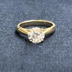 1ct ダイヤモンド リング k18 鑑定書付のサムネイル