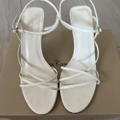 CHARLES & KEITH ストラップサンダル ホワイト 37 23.5cmのサムネイル