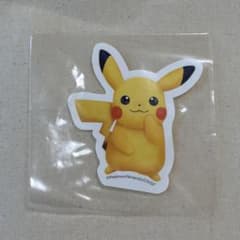 ポケモン ピカチュウ ダイカットステッカーのサムネイル