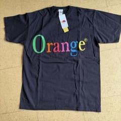 byeA. NOT APPLE TEE Orange Tシャツ Lサイズのサムネイル