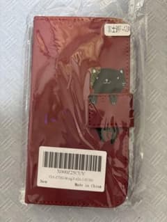 편하게 스마트 폰 F42a 용 스마트 폰 케이스 레드 고양이